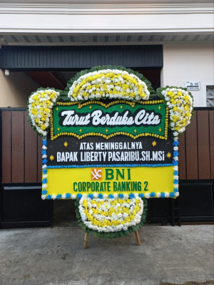 Papan Bunga Duka di Beliung