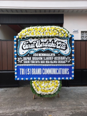 Papan Bunga Duka di Beliung